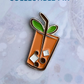Mango Bubble Tea Enamel Pin - Tea Largo