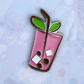 Strawberry Bubble Tea Enamel Pin - Tea Largo